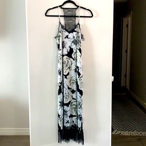 Willow and Clay slip midi dress